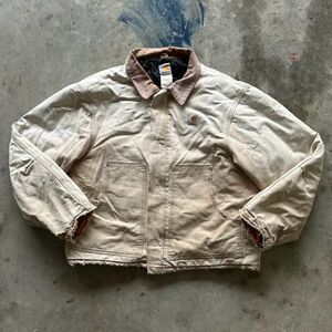 Vintage Carhartt Arctic Detroit Jacket Quilt Lined Size XL/XXL